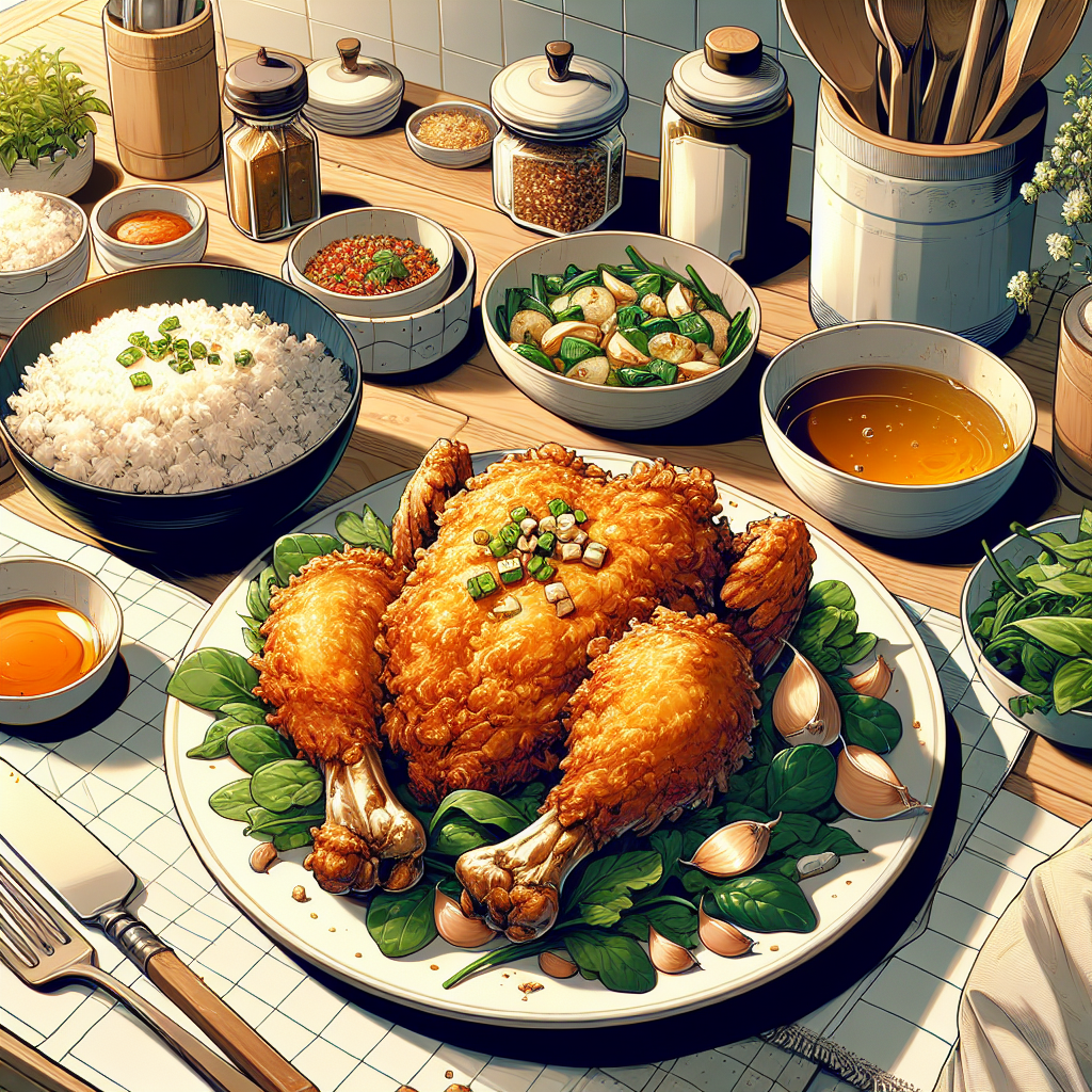 Membuat Ayam Goreng Bawang Putih Sederhana untuk Makan Keluarga
